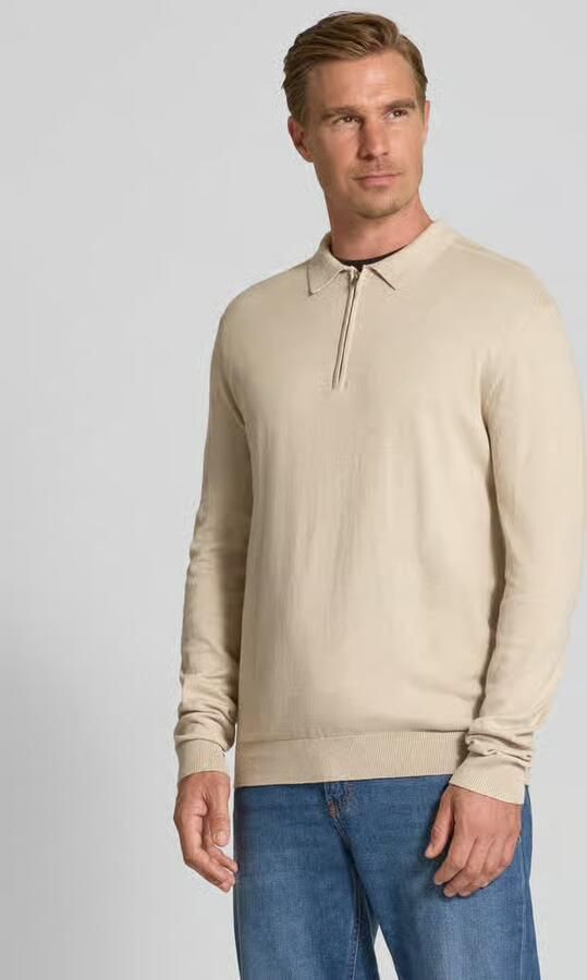Selected Regular fit gebreide pullover van puur katoen model 'BERG' - Foto 5