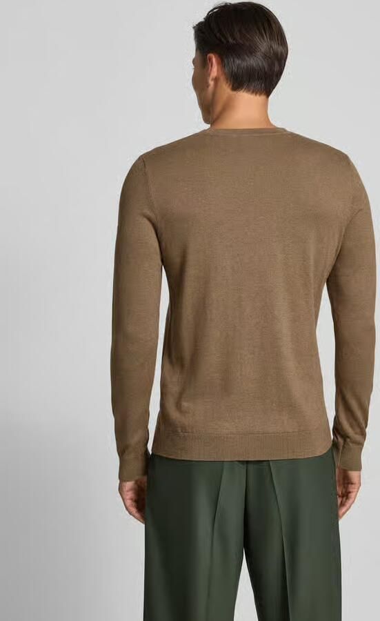 Selected Regular fit gebreide pullover van puur katoen model 'BERG' - Foto 15