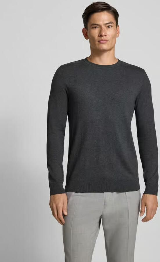 Selected Regular fit gebreide pullover van puur katoen model 'BERG' - Foto 9