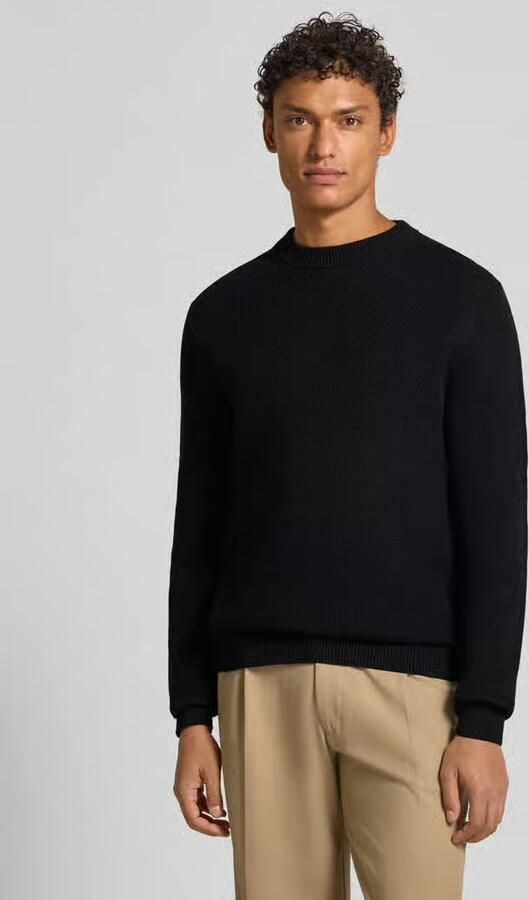 SELECTED HOMME Trui met ronde hals SLHDANE LS KNIT STRUCTURE CREW NECK NOOS - Foto 8