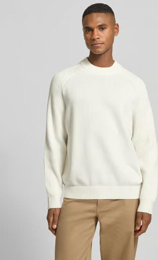 Selected Homme Regular fit gebreide pullover van puur katoen model 'DERECK' - Foto 2