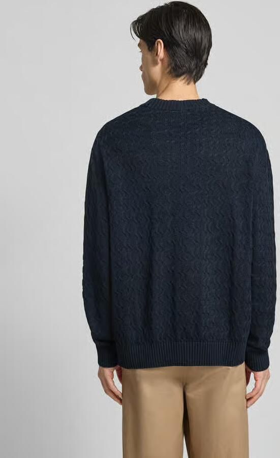 Selected Regular fit gebreide pullover van puur katoen model 'PHILIP' - Foto 4