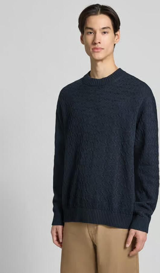 Selected Regular fit gebreide pullover van puur katoen model 'PHILIP' - Foto 5