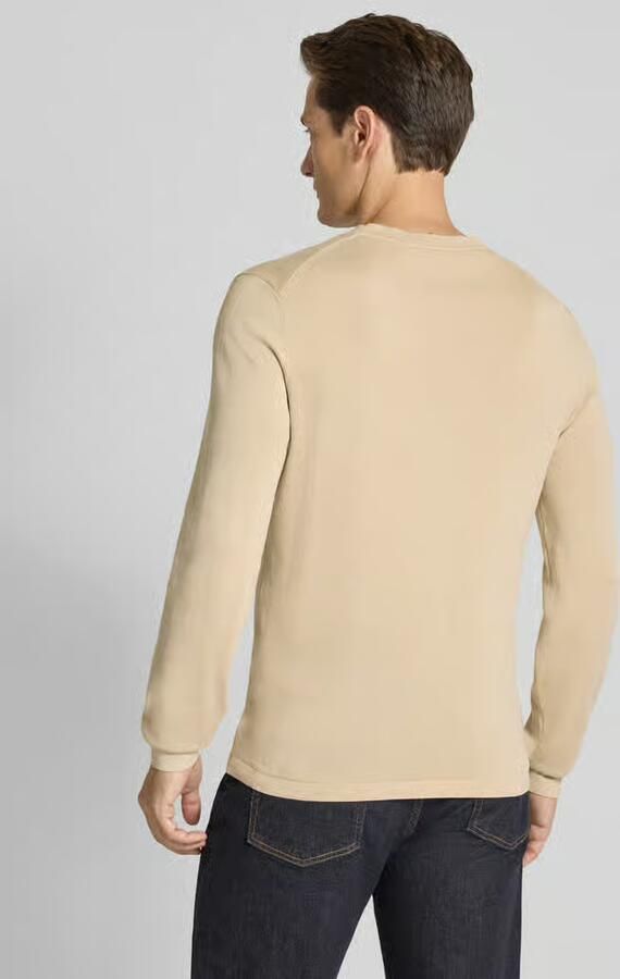 Selected Regular fit gebreide pullover van puur katoen model 'RAVI'