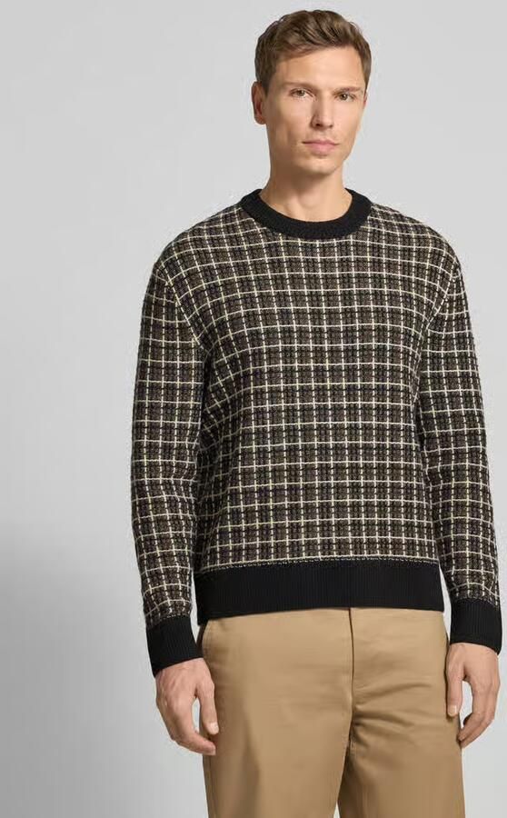 Selected Regular fit gebreide pullover van wolmix model 'MIKOLAS' - Foto 2