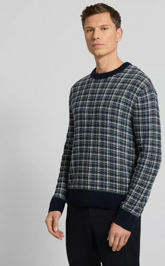 Selected Regular fit gebreide pullover van wolmix model 'MIKOLAS' - Foto 2