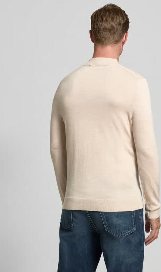 Selected Homme Regular fit gebreide pullover van zuivere merinowol model 'TRAY'