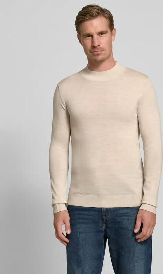 Selected Homme Regular fit gebreide pullover van zuivere merinowol model 'TRAY' - Foto 2