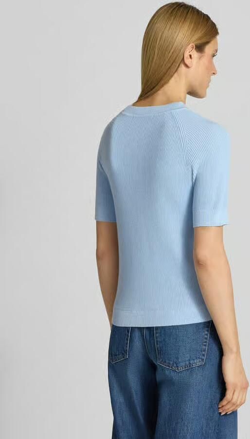 Selected regular fit gebreide trui van viscose-katoenmix model 'ELINNA' - Foto 8