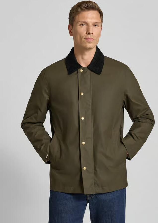 Selected Homme Regular fit gewaxt jack van puur katoen model 'WALTER' - Foto 2