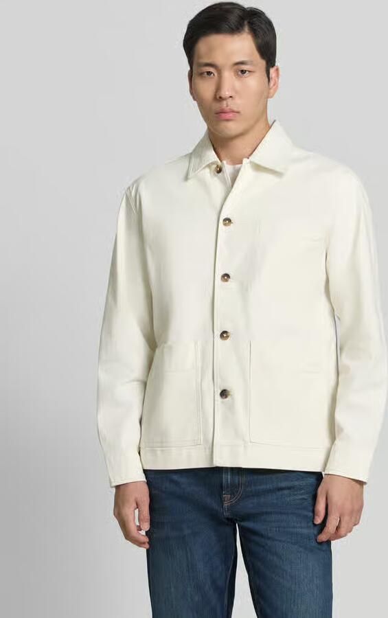 Selected regular fit jeansjack van mix van biologisch katoen model 'HOTEL AMOUR' - Foto 2