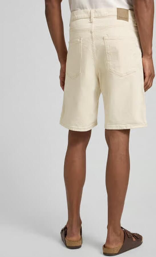Selected regular fit korte jeans van katoenmix model 'ALEX' - Foto 6