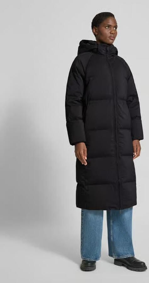 Selected Femme Regular fit lange donsjas met afneembare capuchon model 'MAYA' - Foto 2