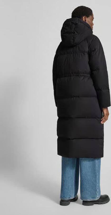 Selected Femme Regular fit lange donsjas met afneembare capuchon model 'MAYA'