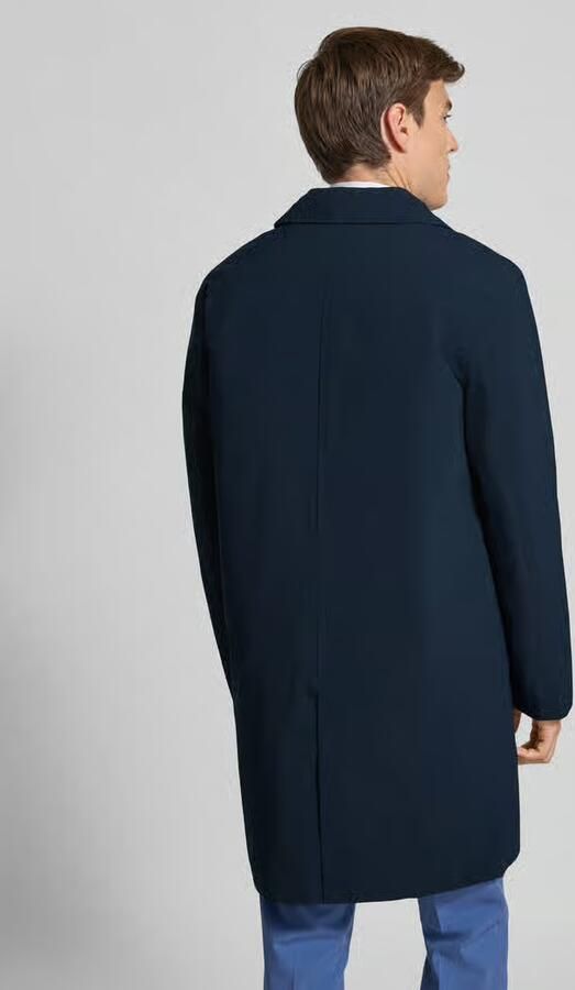 Selected Homme Regular fit lange functionele jas met los te knopen gilet model 'SILAS'