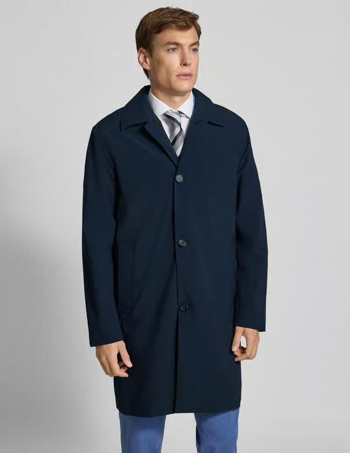 Selected Homme Regular fit lange functionele jas met los te knopen gilet model 'SILAS' - Foto 2