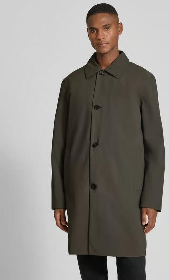 Selected Homme Regular fit lange functionele jas met los te knopen gilet model 'SILAS' - Foto 2