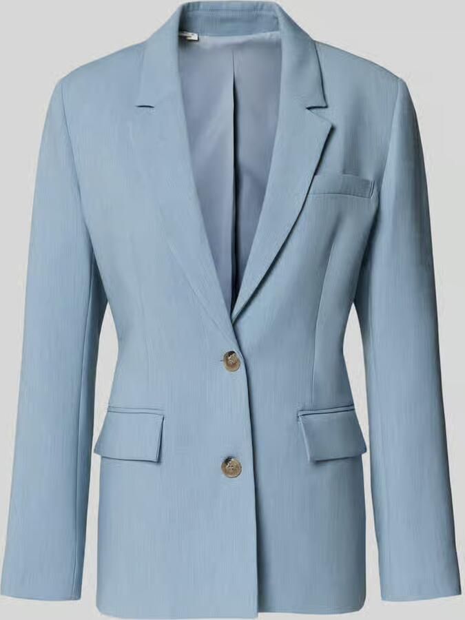 Selected Regular fit longblazer met reverskraag model 'RITA' - Foto 2