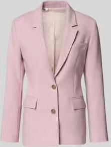 Selected Regular fit longblazer met reverskraag model 'RITA'