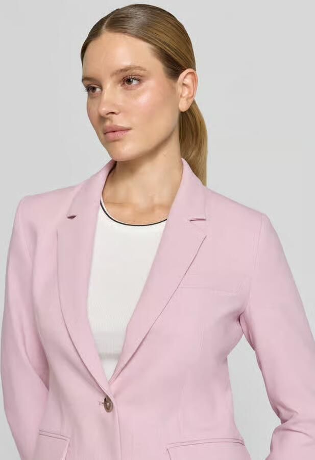 Selected Regular fit longblazer met reverskraag model 'RITA'