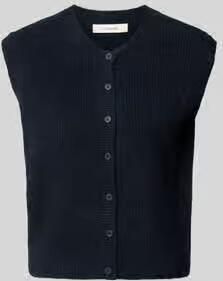 Selected regular fit mouwloos vest van wolmix model 'LULU'