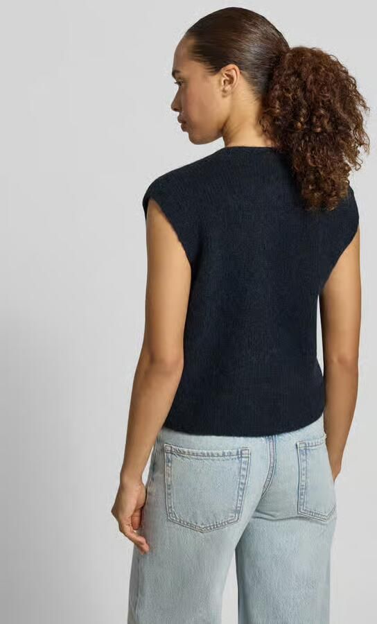 Selected regular fit mouwloos vest van wolmix model 'LULU' - Foto 2