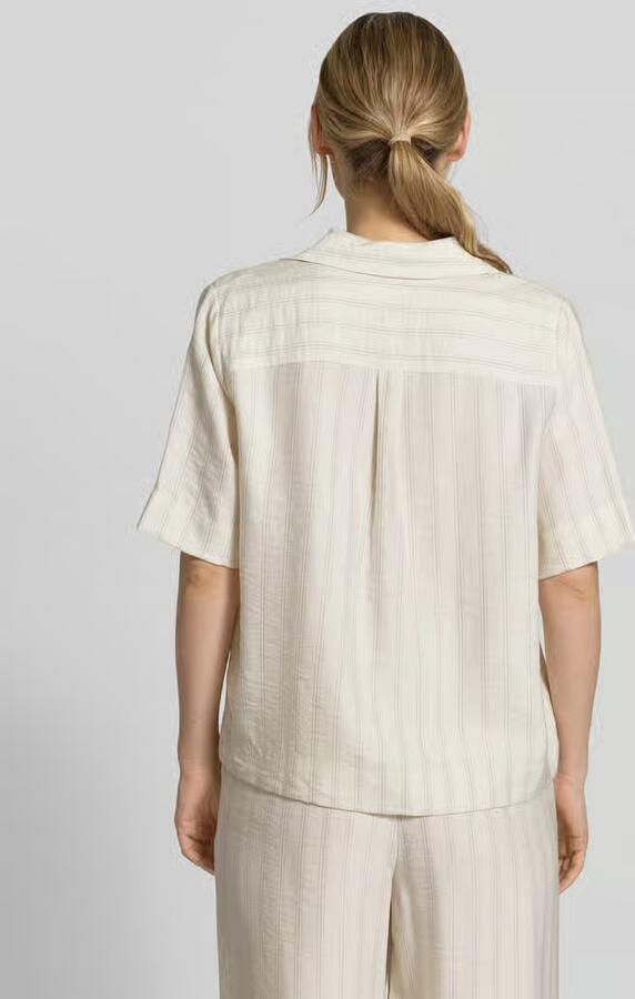 Selected regular fit overhemdblouse van lyocellmix model 'MARIE' - Foto 2