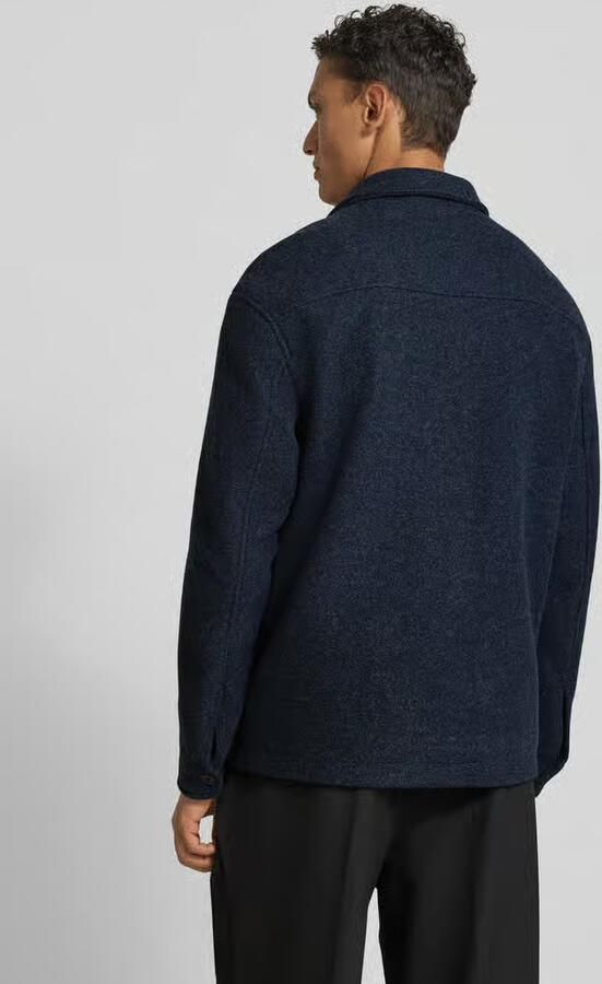 Selected Homme Regular fit wollen jack met platte kraag model 'MITCH' - Foto 2
