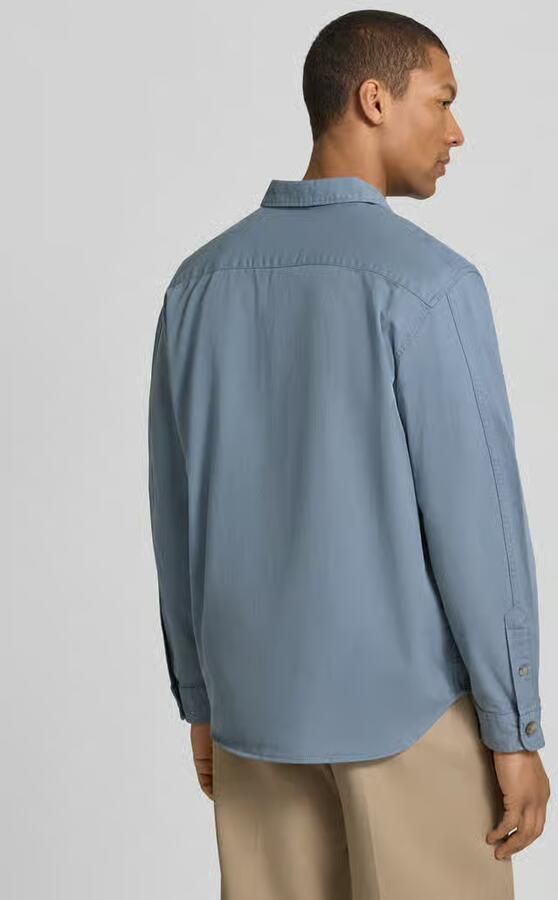 Selected Homme Regular fit overhemdjack van Mix van biologisch katoen Model 'TRAVIS' - Foto 6