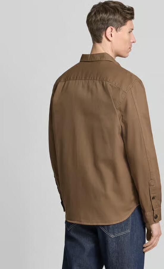 Selected Homme Regular fit overhemdjack van biologische katoenmix model 'TRAVIS'