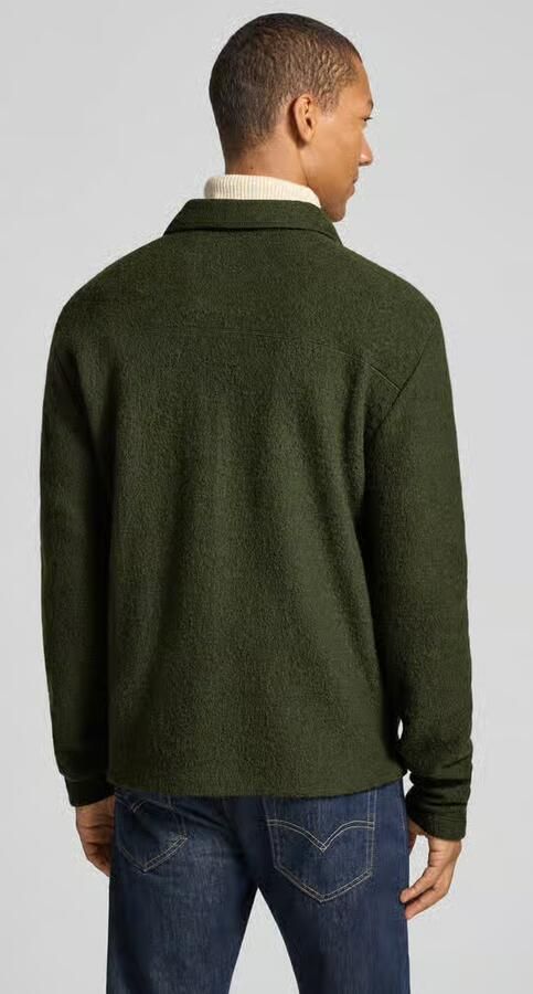 Selected Regular fit overhemdjack van pure wol model 'NEALY' - Foto 3