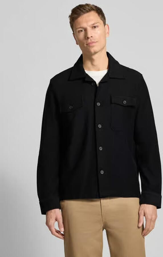 Selected Homme Regular fit overhemdjack van puur biologisch katoen model 'OLIVER' - Foto 5