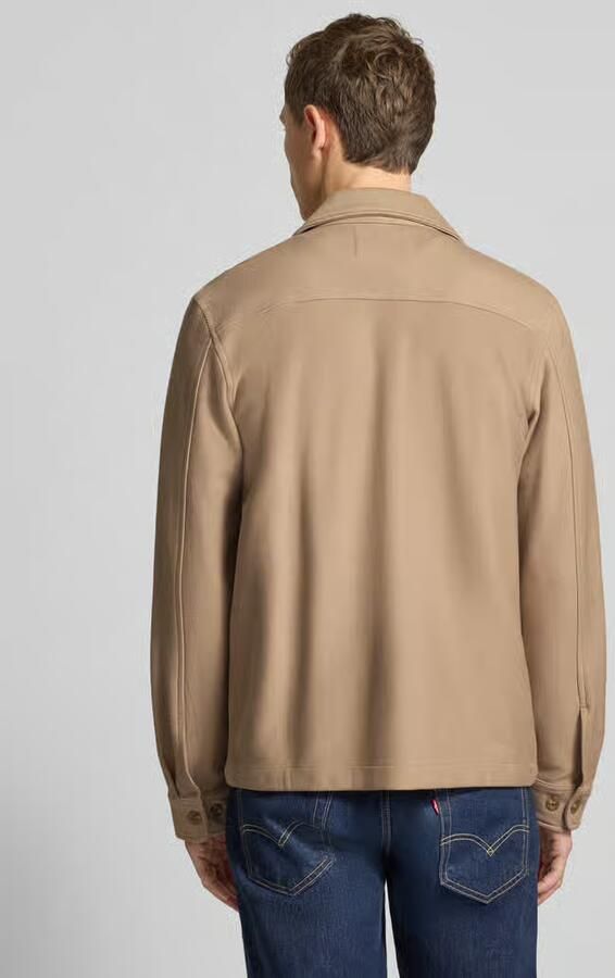 Selected Homme Regular fit overhemdjack van puur biologisch katoen model 'OLIVER'