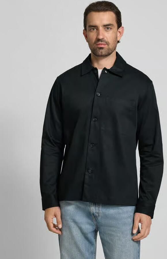 Selected Homme Regular fit overhemdjack van puur katoen model 'TATE' - Foto 2
