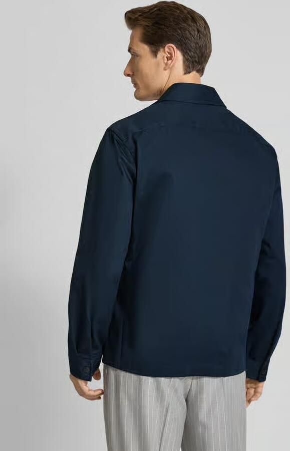 Selected Regular fit overhemdjack van puur katoen model 'TATE'
