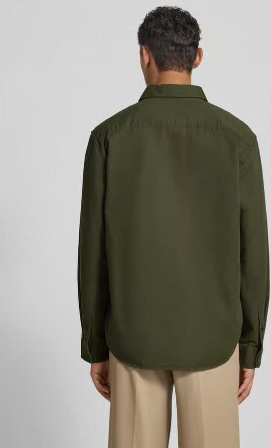 Selected Homme Regular fit overhemdjack van puur katoen model 'TRAVIS' - Foto 5