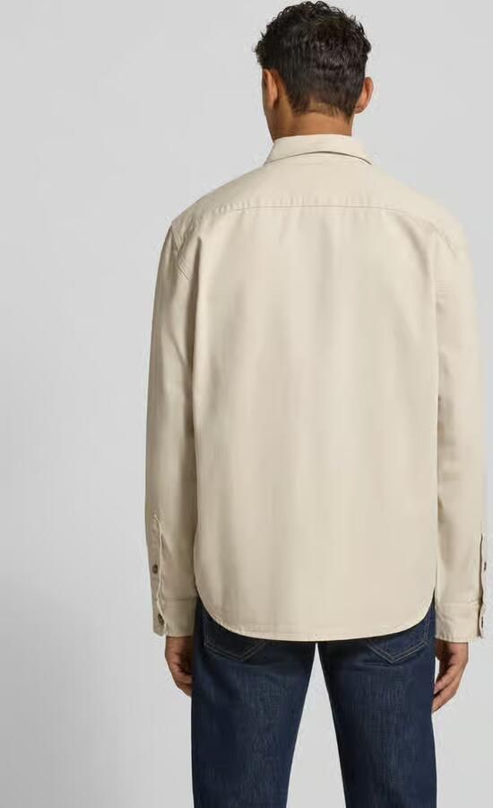 SELECTED MEN Heren Overshirts Slhtravis Twill Overshirt Ls Noos Beige - Foto 9