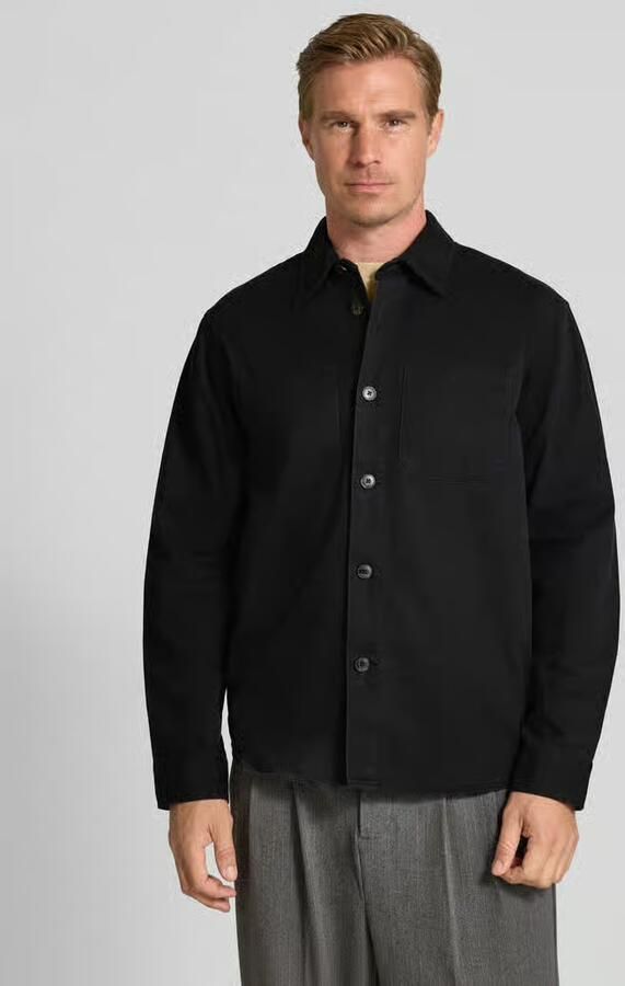 Selected Homme Regular fit overhemdjack van puur katoen model 'TRAVIS' - Foto 8