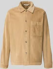 Selected Regular fit overshirt van katoenmix model 'OTTO'
