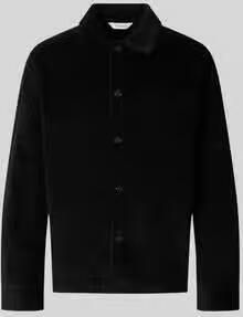 Selected Regular fit overshirt van katoenmix model 'OTTO'