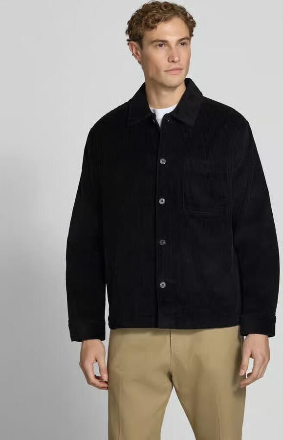 Selected Regular fit overshirt van katoenmix model 'OTTO' - Foto 3