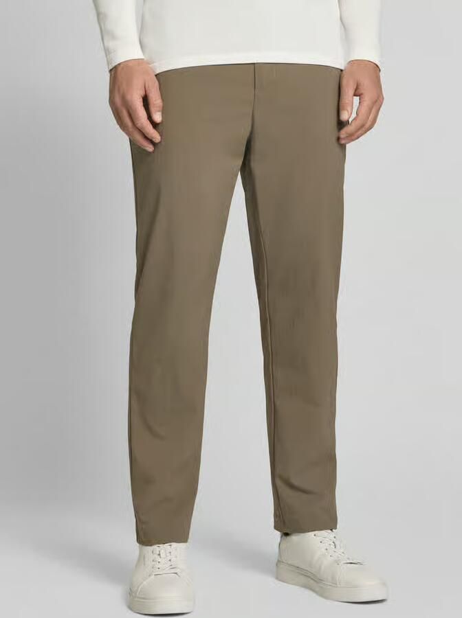 Selected Regular fit pantalon met riemlussen model 'HALLS' - Foto 2