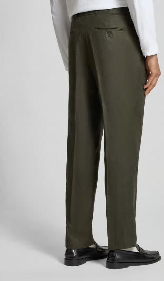Selected regular fit pantalon van puur linnen model 'BAILEY' - Foto 5