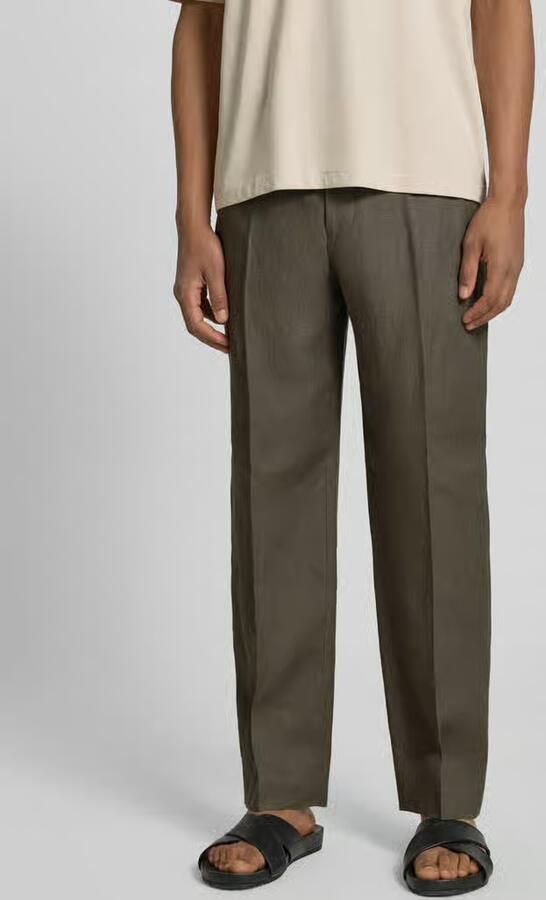 Selected regular fit pantalon van puur linnen model 'BAIRD' - Foto 3
