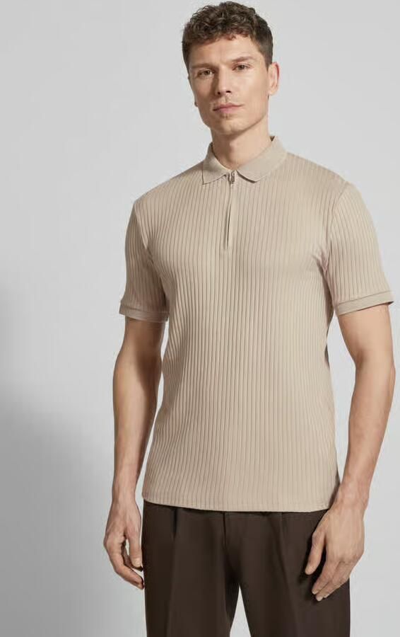 Selected Regular fit Poloshirt met katoen Model 'FAVE' - Foto 5