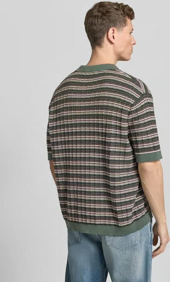 Selected regular fit poloshirt van katoen knitwear model 'DANE' - Foto 3