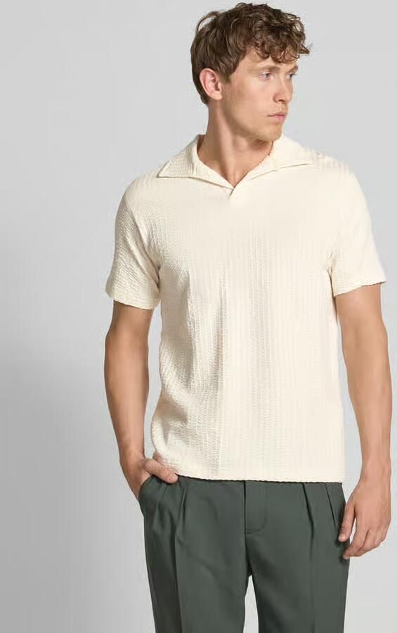 Selected Homme Regular fit poloshirt van katoenmix - Foto 2