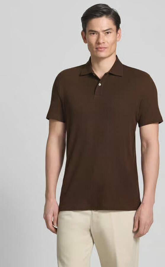 Selected regular fit poloshirt van katoenmix model 'BLAZE' - Foto 3