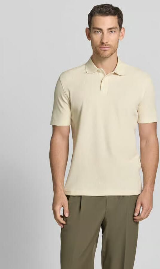 Selected regular fit poloshirt van katoenmix model 'BLAZE' - Foto 6
