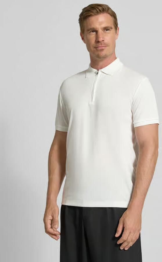 Selected Homme Regular fit poloshirt met ritssluiting model 'FAVE' - Foto 6